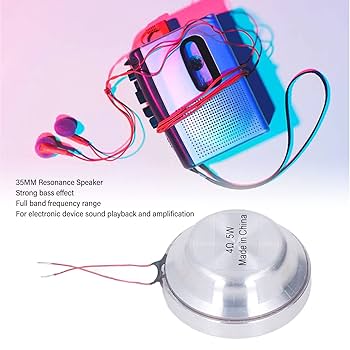 Amazon.co.jp: 35MM振動スピーカー フル周波数振動拡声器